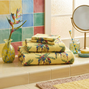Parrot Bath Towel Set