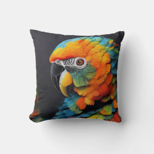 Parrot Bird Animal Discovery Adventure Nature  Cushion