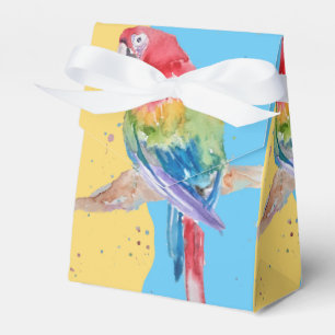 Parrot Bird Childs Boys Birthday Cake Favour Box
