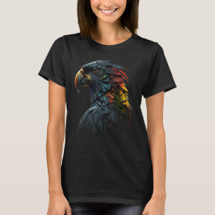 Parrot Bird Colourful Animal Bird Motif Parrot T-Shirt