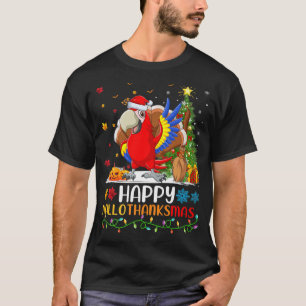 Parrot Bird Lover Funny Happy Parrot HelloThanksMa T-Shirt