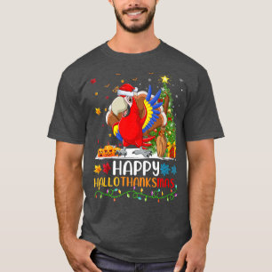 Parrot Bird Lover Funny Happy Parrot HelloThanksMa T-Shirt