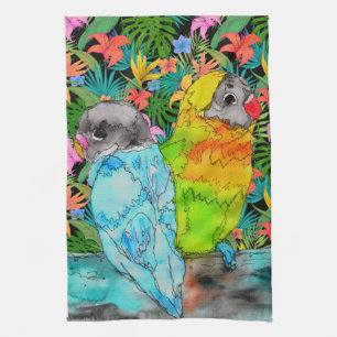Parrot Bird Lover Kitchen Towel