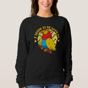 Parrot Bird Parakeet Premium Sweatshirt