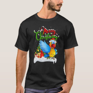 Parrot Bird  Xmas Decorations Santa Parrot Christm T-Shirt