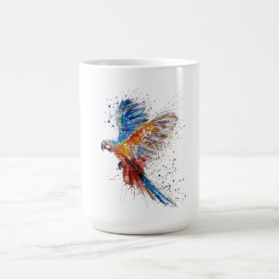parrot birds magic mug