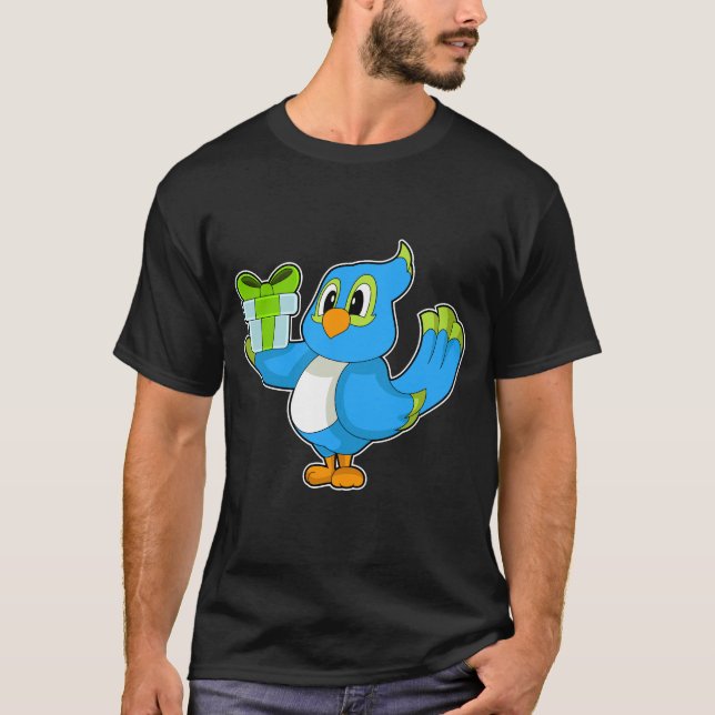 Parrot Birthday Package T-Shirt (Front)