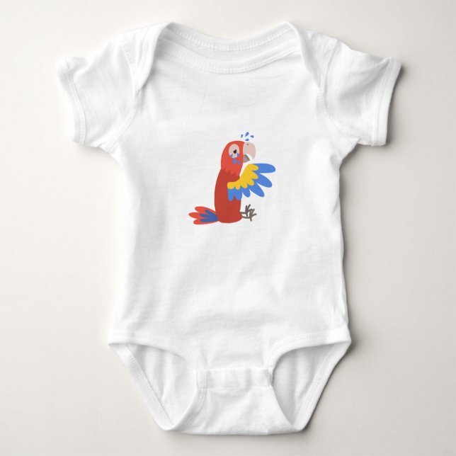Parrot Body suite Baby Bodysuit (Front)