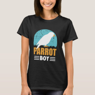 Parrot Boy Pet Cute Parrots Animal Parrot T-Shirt