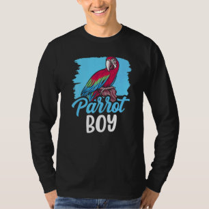 Parrot Boy Pet Cute Parrots Animal T-Shirt