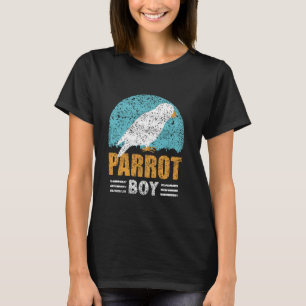 Parrot Boy Pet Parrots Cute Animal Parrot T-Shirt
