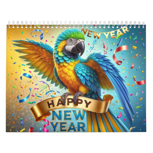 Parrot Calendar (Cover)