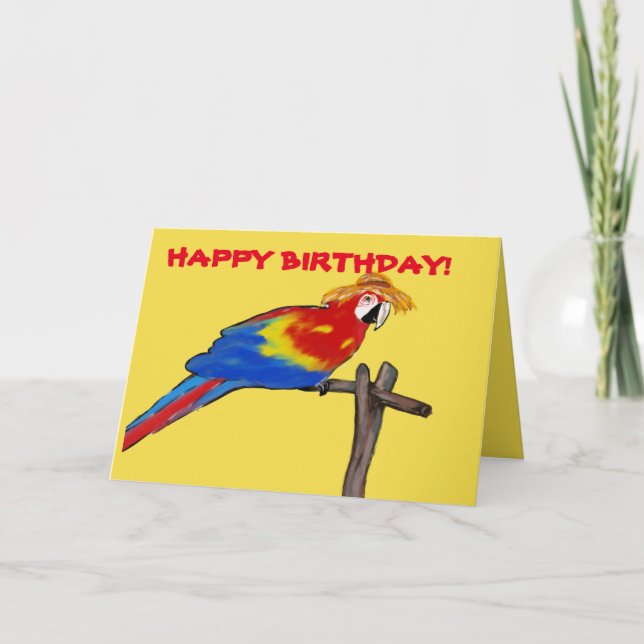 Parrot Card (Front)