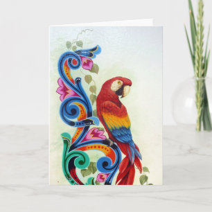 parrot card