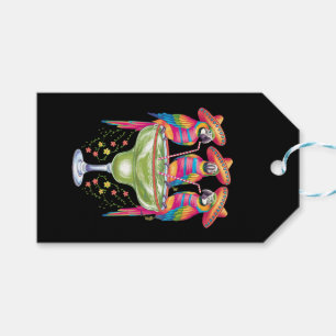 Parrot Cinco De Mayo Funny Drinking Mexican Fiesta Gift Tags