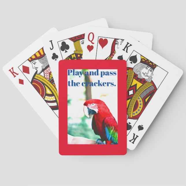 "Parrot" Classic Playing Cards (Back)