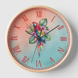 Parrot Clock
