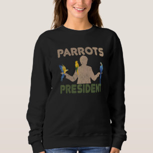 Parrot Cockatiel Love Bird Rooster Chickens Budgie Sweatshirt
