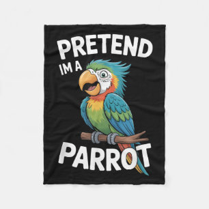 Parrot Costume  Fleece Blanket