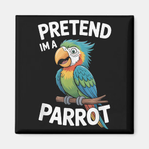 Parrot Costume Magnet