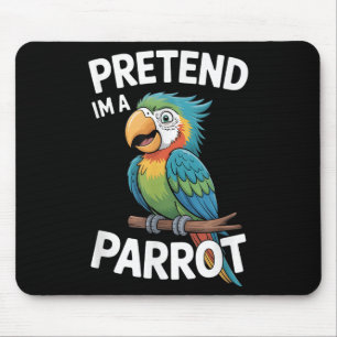 Parrot Costume Mouse Pad