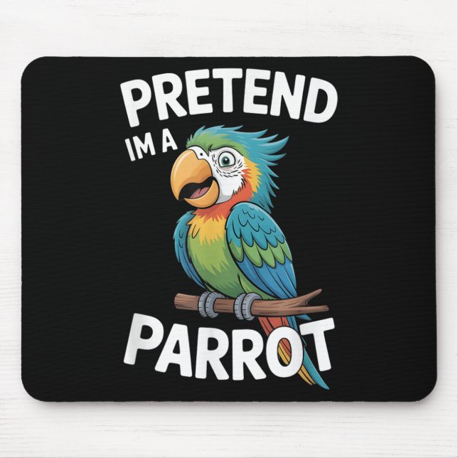 Parrot Costume  Mouse Pad (Front)