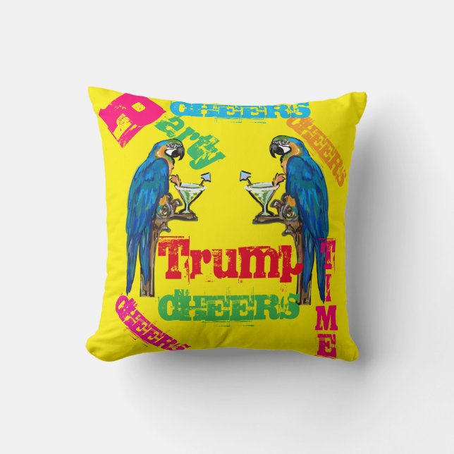 PARROT CUSHION (Front)