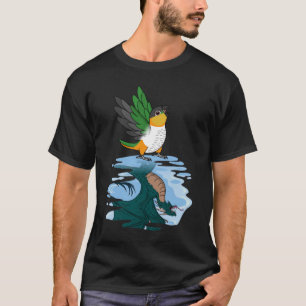 Parrot & Dragon Reflection I Black headed Caique T-Shirt