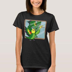 Parrot & Dragon Reflection I Double Yellow headed  T-Shirt