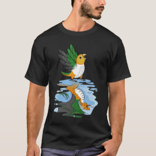Parrot & Dragon Reflection I White bellied Caique T-Shirt