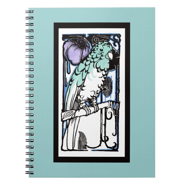 Parrot from the Twenties Notebook (Front)