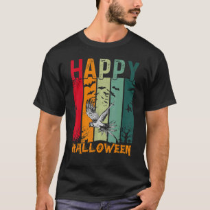 Parrot   Girls Boys Retro Style Halloween Dinner P T-Shirt