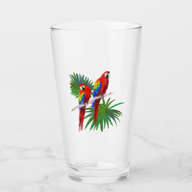 Parrot Glass (Front)