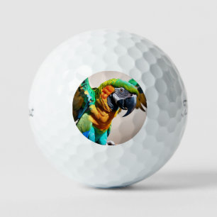 Parrot golf balls
