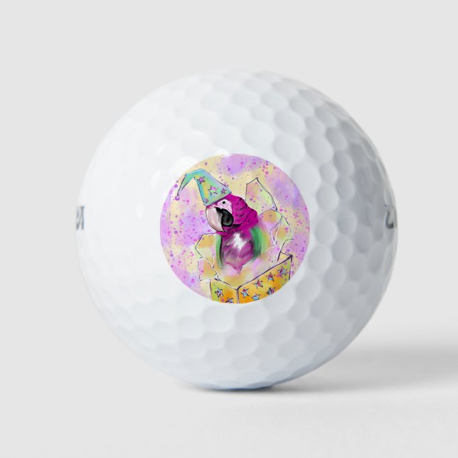 Parrot Golf Balls (Front)