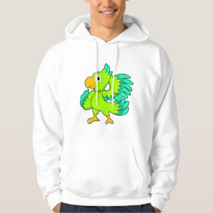 Parrot green hoodie