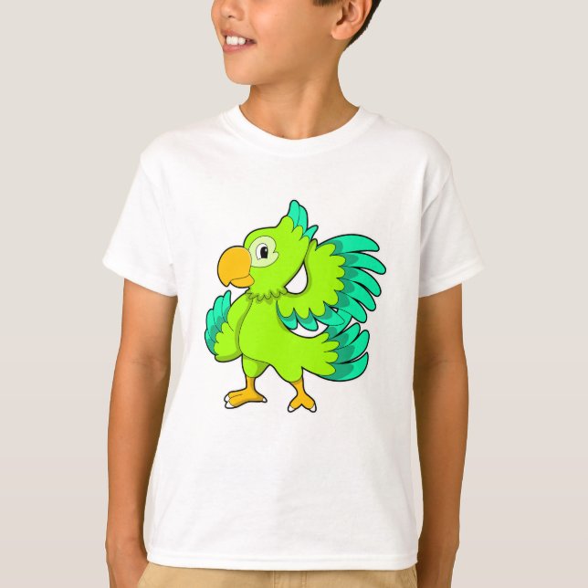 Parrot green T-Shirt (Front)