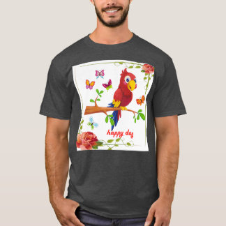 parrot happy T-Shirt