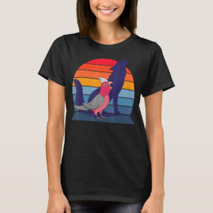 Parrot Howling Wolf I Screaming Rose breasted Gala T-Shirt