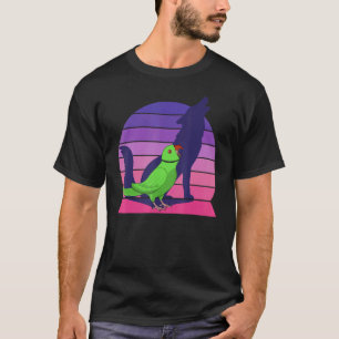 Parrot I Howling Wolf I Screaming Green Indian Rin T-Shirt