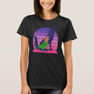 Parrot I Howling Wolf I Screaming Rosy faced Green T-Shirt