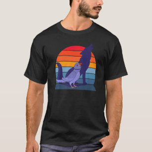 Parrot I Howling Wolf I Screaming Violet Indian Ri T-Shirt