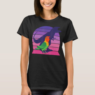 Parrot I Tyrannosaurus Rex I Screaming Fischer's L T-Shirt
