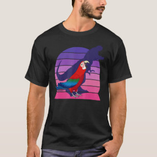 Parrot I Tyrannosaurus Rex I Screaming Green winge T-Shirt