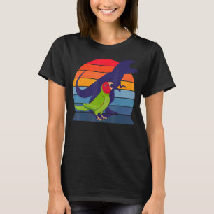 Parrot I Tyrannosaurus Rex I Screaming Red masked T-Shirt