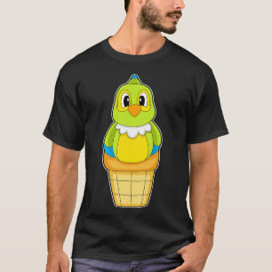 Parrot Ice cream cone T-Shirt