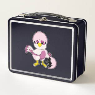 Parrot in Egg with Eggshell.PNG Metal Lunch Box