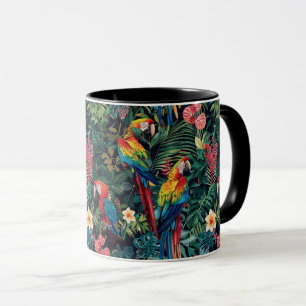 Parrot Jungle Mug
