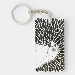 Parrot Key Ring