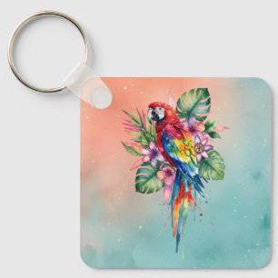 Parrot Key Ring